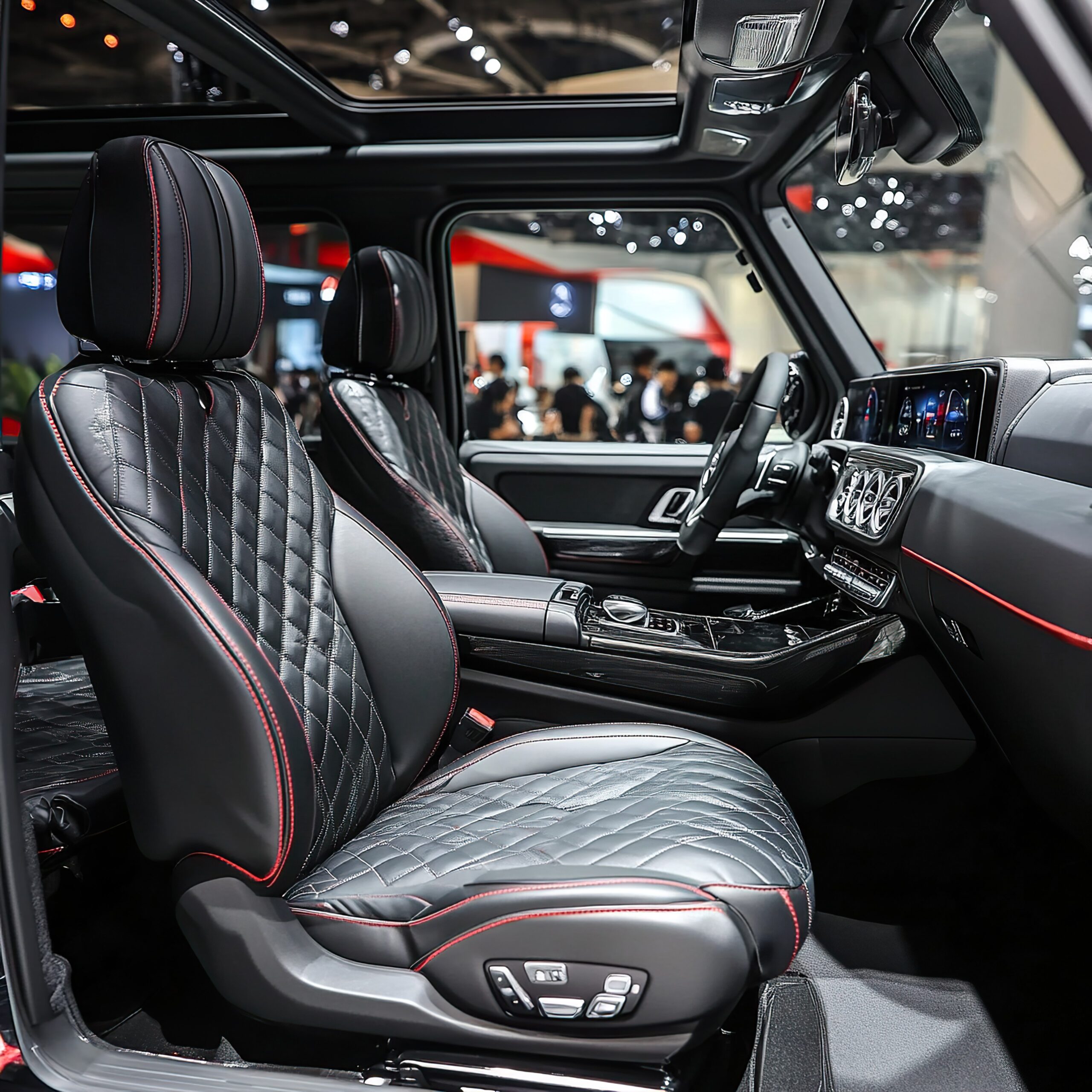 Nội thất ô tô sạch đẹp được chăm sóc kỹ tại Chí Cường Auto Gia Lai